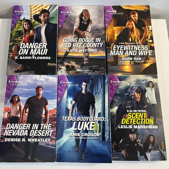 Lot of 22 "Harlequin Intrigue" Paperback Novels - Good condition! - Picture 4 of 7